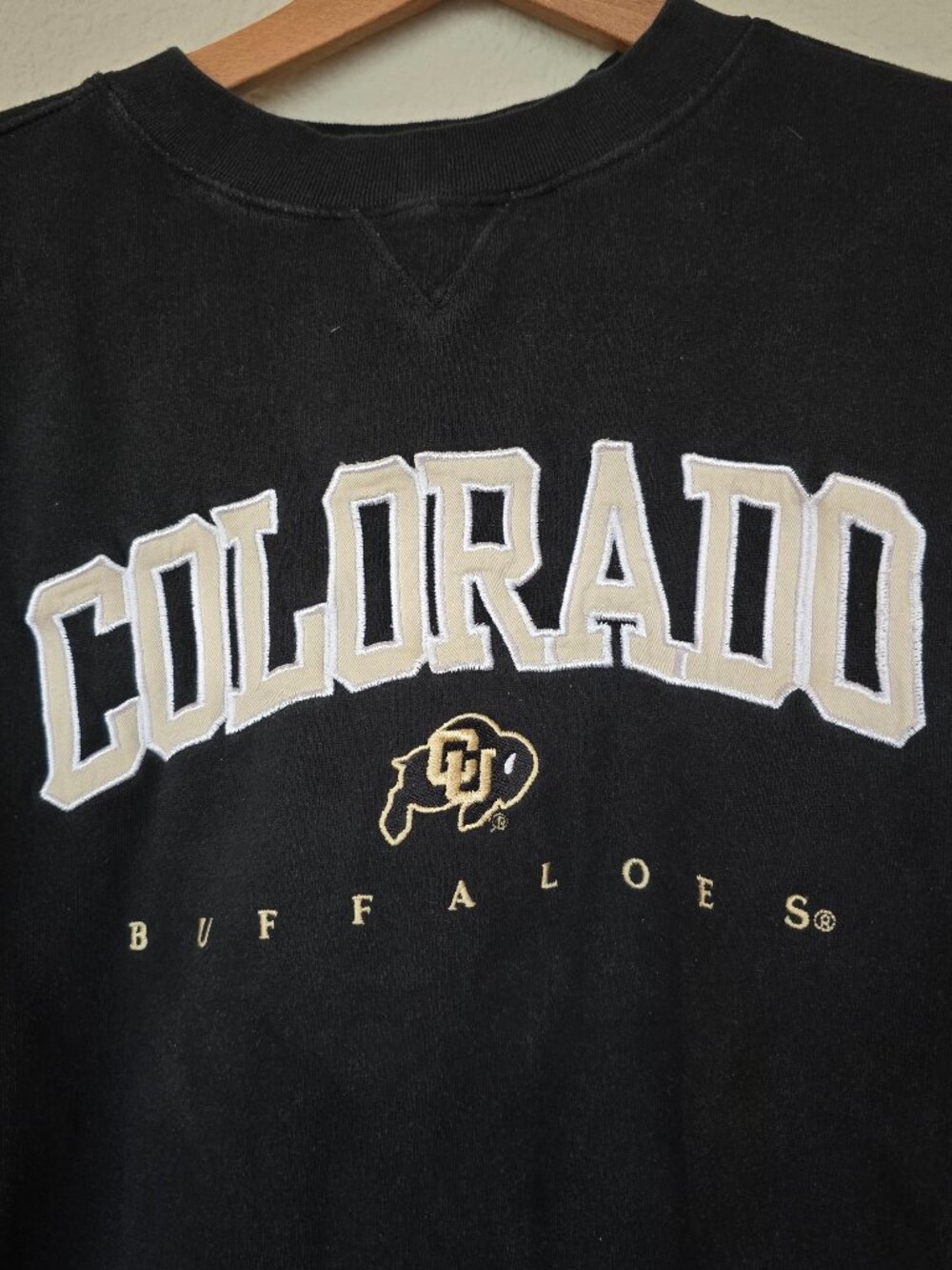 Cadre Colorado Buffaloes Black Sweatshirt Men's Size L NCAA Fan Apparel